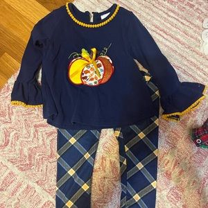 2T pumpkin outfit